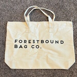 Forestbound Bag Co. Canvas Tote. Brand New, Never Used.